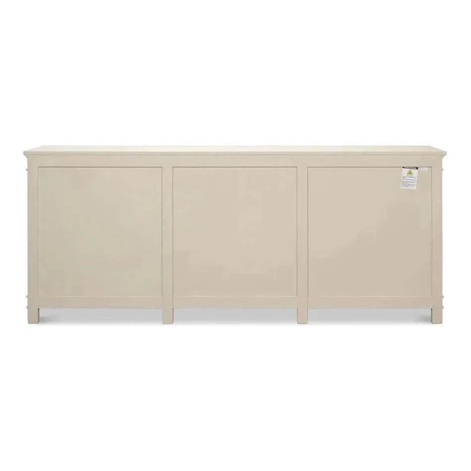 Marksman Sideboard Whitewash - LOOMLAN - Sarreid - Sideboards
