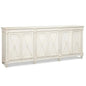 Marksman Sideboard Whitewash - LOOMLAN - Sarreid - Sideboards