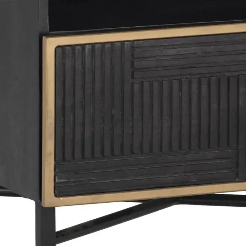 Markwood Compact Designed Wooden Nightstand - LOOMLAN - SUNPAN - Nightstands