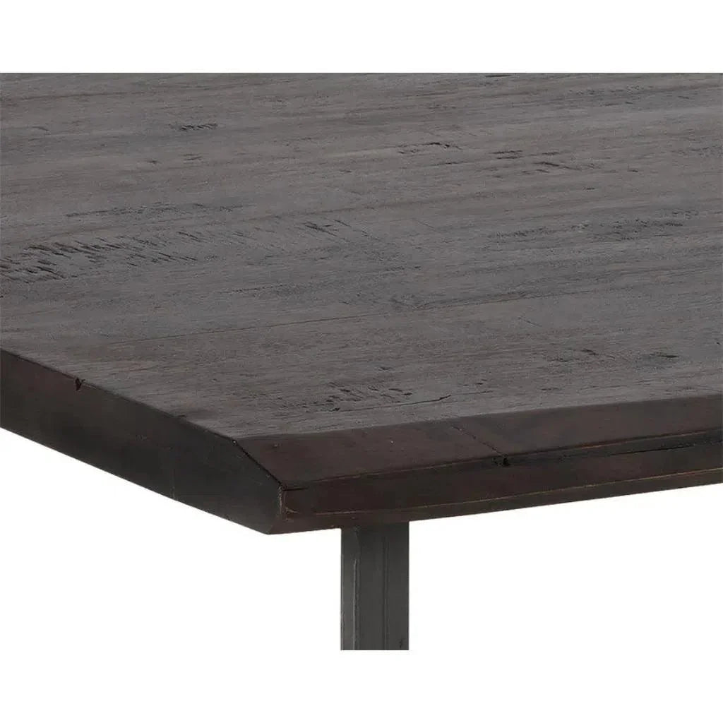 Marley Iron Based Wooden Coffee Table - LOOMLAN - SUNPAN - Coffee Tables