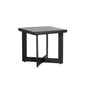 Marley Side Table Solid Wood Top & Iron Base - LOOMLAN - SUNPAN - Side Tables
