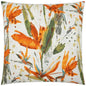 Marlot Mango Floral Orange Green Large Throw Pillow - LOOMLAN - D.V. Kap - Throw Pillows