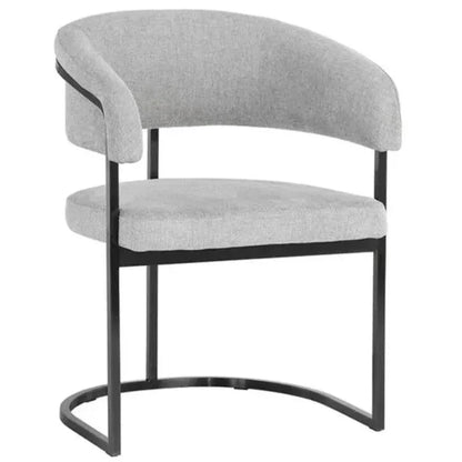 Marris Velvet Dining Armchair - LOOMLAN - SUNPAN - Dining Chairs