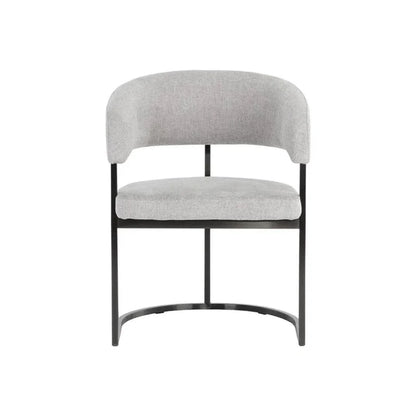 Marris Velvet Dining Armchair - LOOMLAN - SUNPAN - Dining Chairs