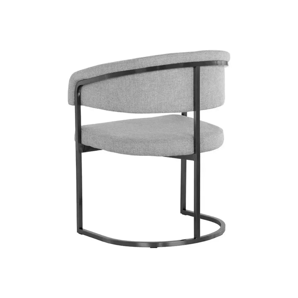 Marris Velvet Dining Armchair - LOOMLAN - SUNPAN - Dining Chairs