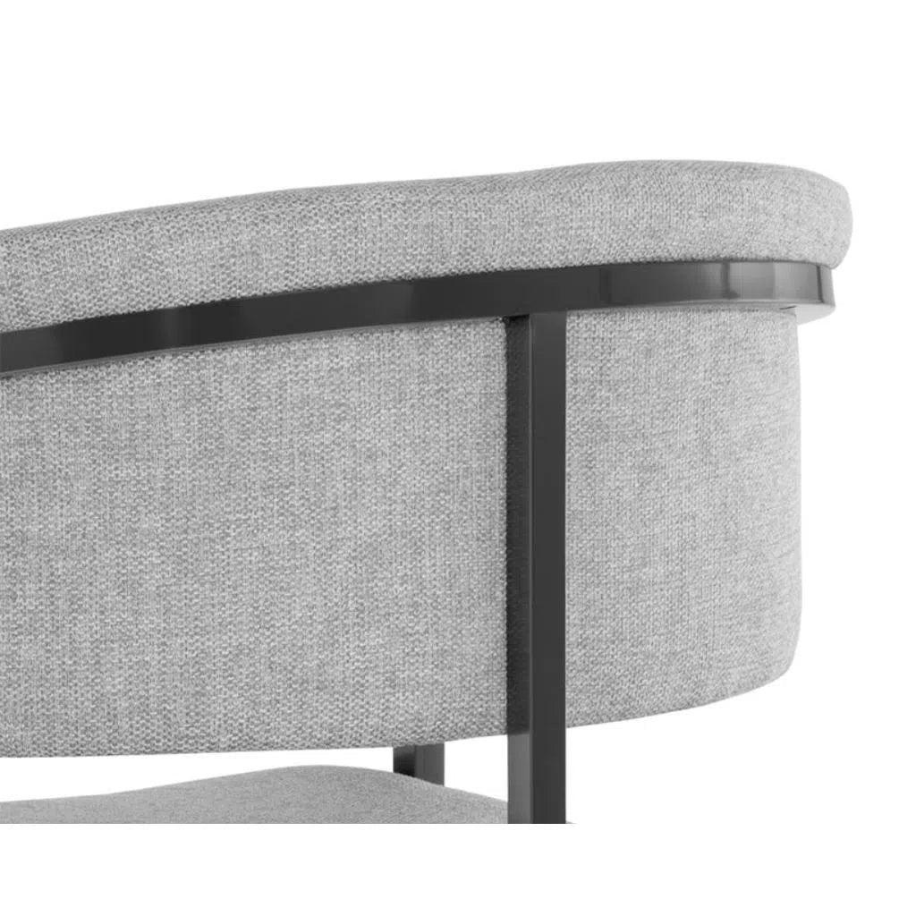 Marris Velvet Dining Armchair - LOOMLAN - SUNPAN - Dining Chairs