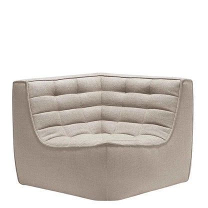 Marshall Cream FabricCorner Modular Sectional-Modular Sofas-Diamond Sofa-LOOMLAN