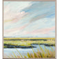 Marshlands II Blue Framed Wall Art