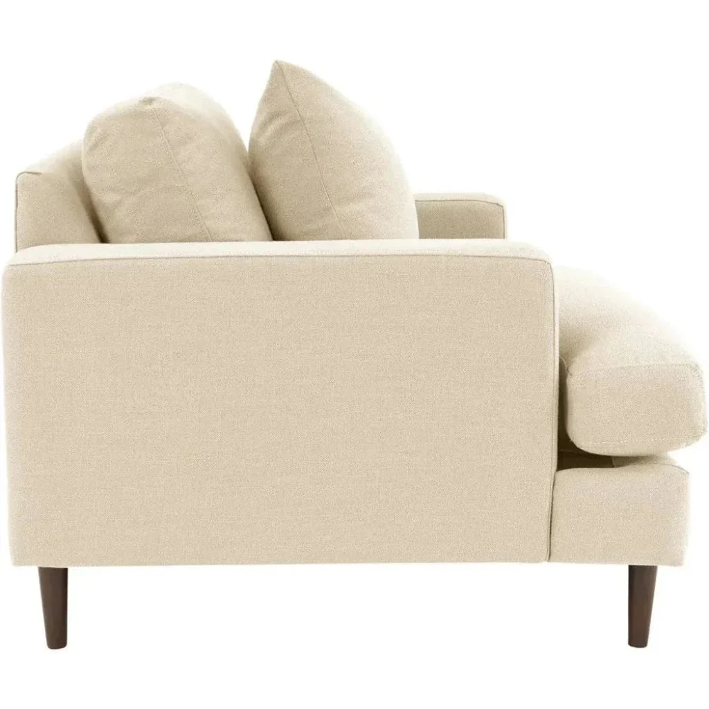 Martha Club Chair - Beach Alabaster - LOOMLAN - LH Imports - Club Chairs