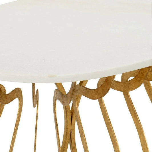 Martha Iron Framed Console Table - LOOMLAN - Wildwood - Console Tables