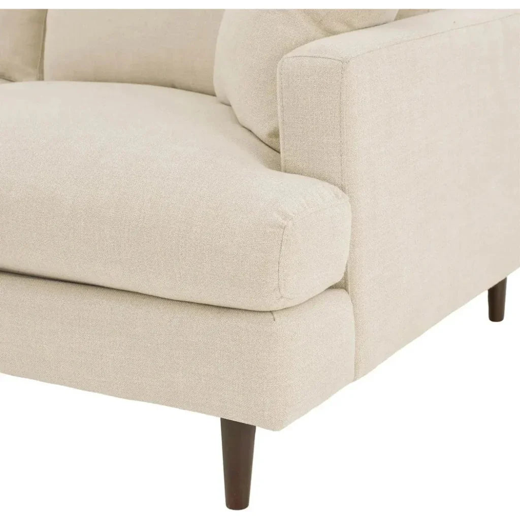 Martha Left Sectional Sofa - Beach Alabaster - LOOMLAN - LH Imports - Sectionals