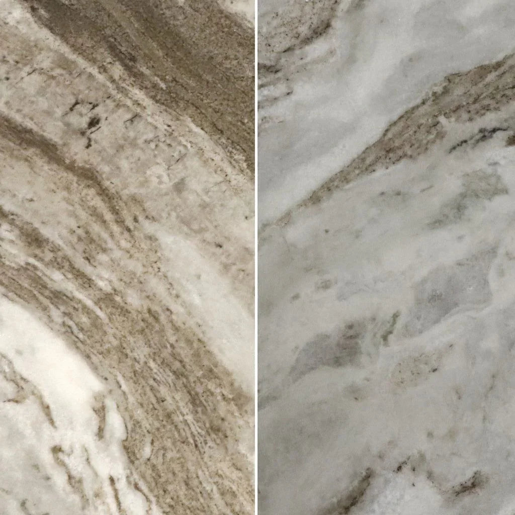 Martie Marble Top Round Side Table - LOOMLAN - Urbia - Side Tables