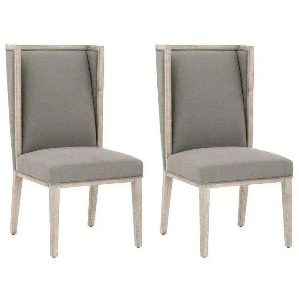 Martin Wing Performance Fabric Dining Chair 2PC - LOOMLAN - Essentials For Living - Dining Chairs
