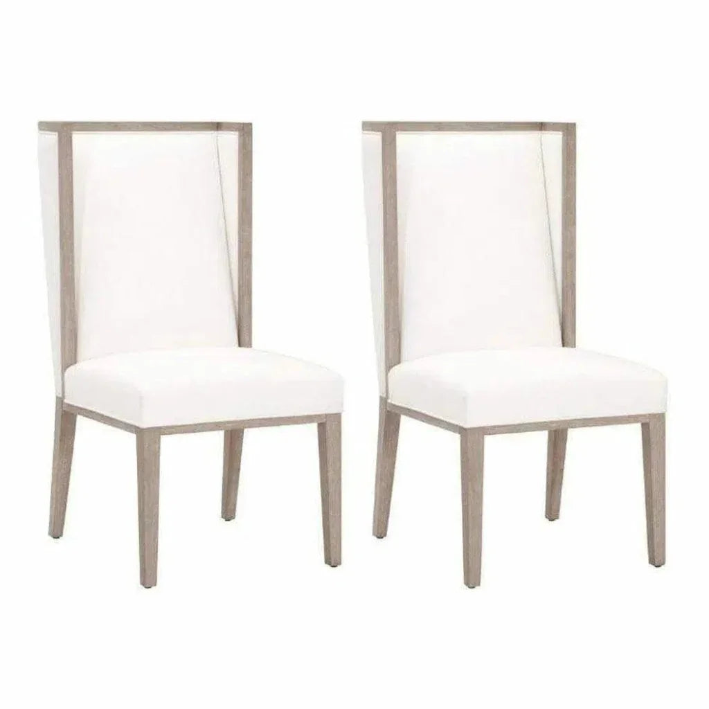 Martin Wing Performance Fabric Dining Chair 2PC - LOOMLAN - Essentials For Living - Dining Chairs