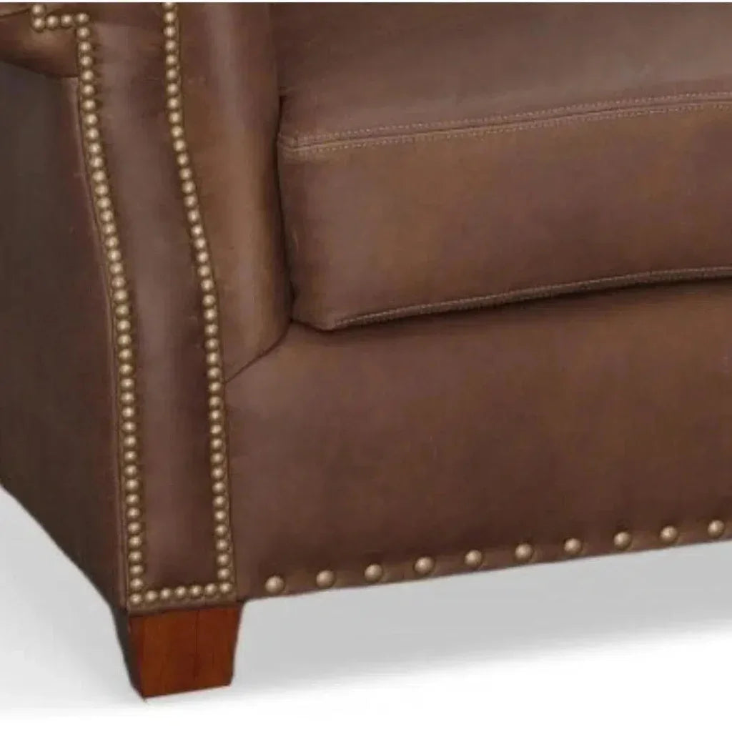 Marvell Top Grain Leather Sofa Hartford - LOOMLAN - Uptown Sebastian - Sofas & Loveseats
