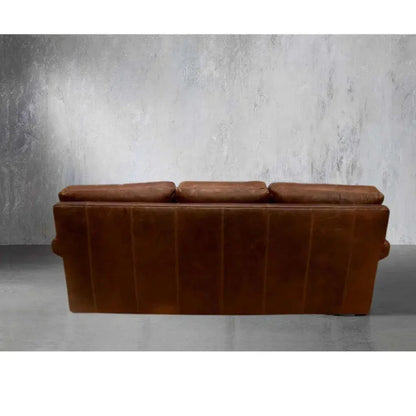 Marvell Top Grain Leather Sofa Hartford - LOOMLAN - Uptown Sebastian - Sofas & Loveseats