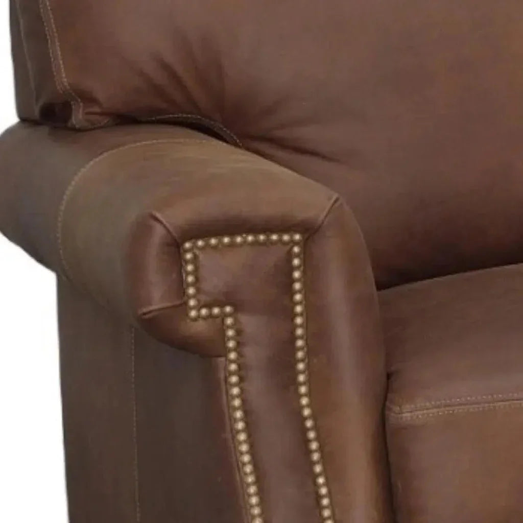 Marvell Top Grain Leather Sofa Hartford - LOOMLAN - Uptown Sebastian - Sofas & Loveseats