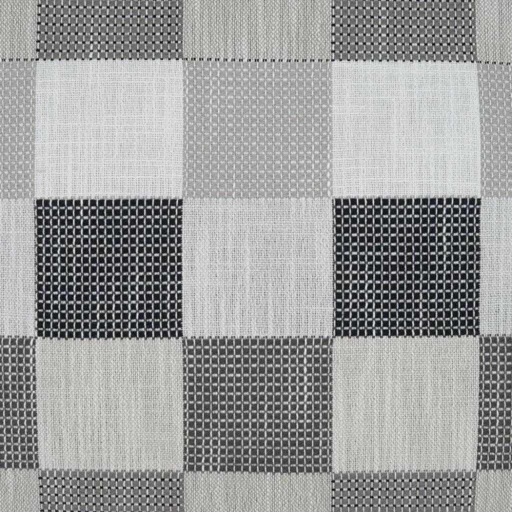 Matney Domino Geometric Grey Large Throw Pillow Insert - LOOMLAN - D.V. Kap - Throw Pillows