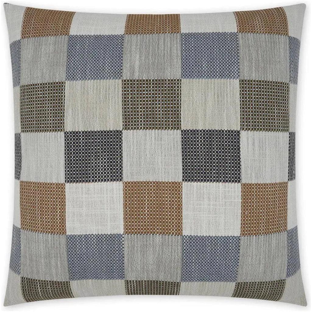 Matney Indigo Slate Blue Large Throw Pillow Insert - LOOMLAN - D.V. Kap - Throw Pillows