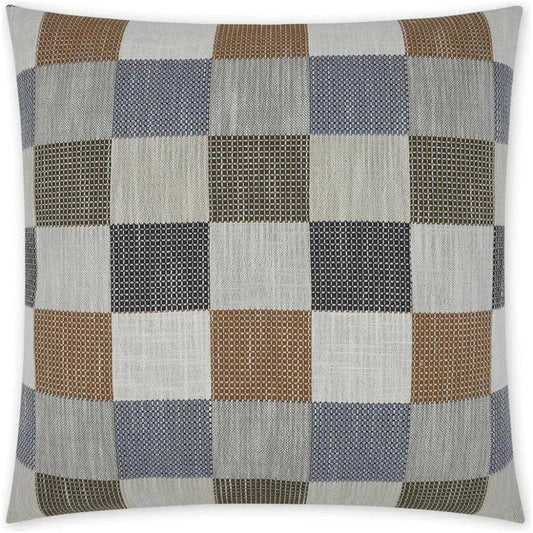 Matney Indigo Slate Blue Large Throw Pillow Insert - LOOMLAN - D.V. Kap - Throw Pillows