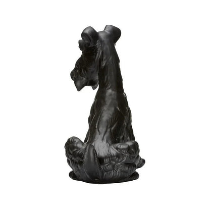Matte Black Ceramic Henry Dog Statue - LOOMLAN - Chelsea House - Statues & Sculptures