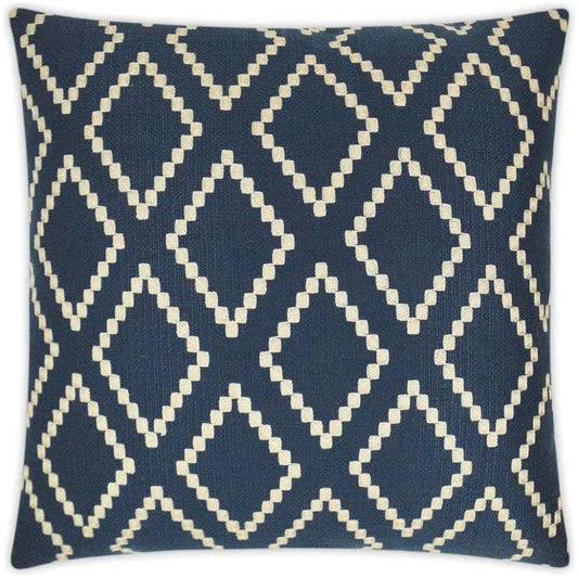 Matteo Blue Blue Throw Pillow With Insert - LOOMLAN - D.V. Kap - Throw Pillows