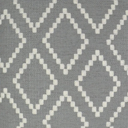 Matteo Smoke Grey Throw Pillow With Insert - LOOMLAN - D.V. Kap - Throw Pillows