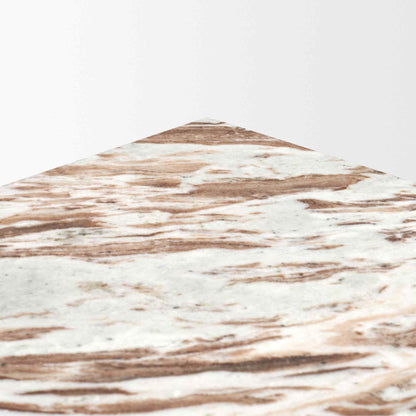 Matteo Solid Marble Square Side Table