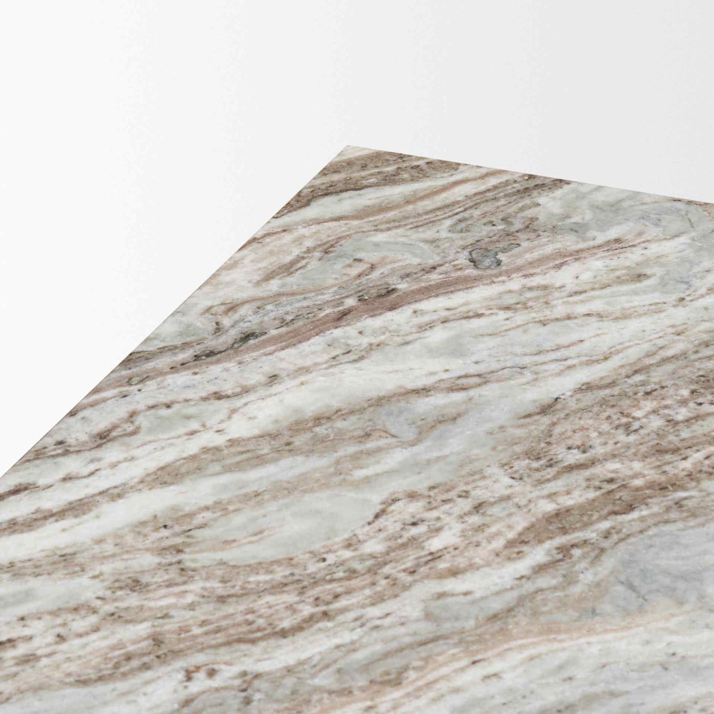 Matteo Solid Pink Marble Rectangular Coffee Table