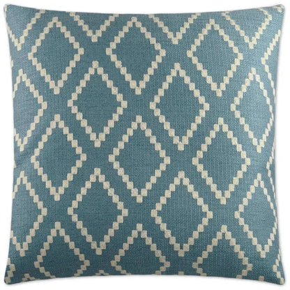 Matteo Turquoise Throw Pillow With Insert - LOOMLAN - D.V. Kap - Throw Pillows