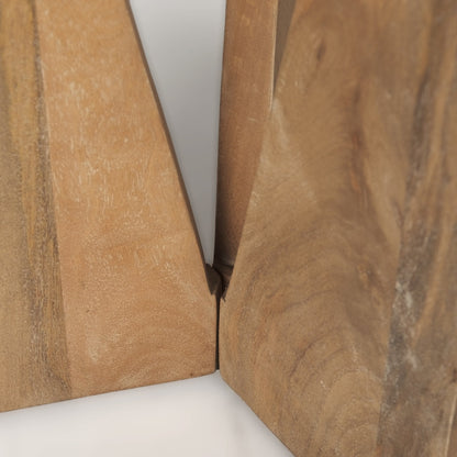 Mattius Wooden Round Accent Table