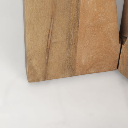 Mattius Wooden Round Accent Table