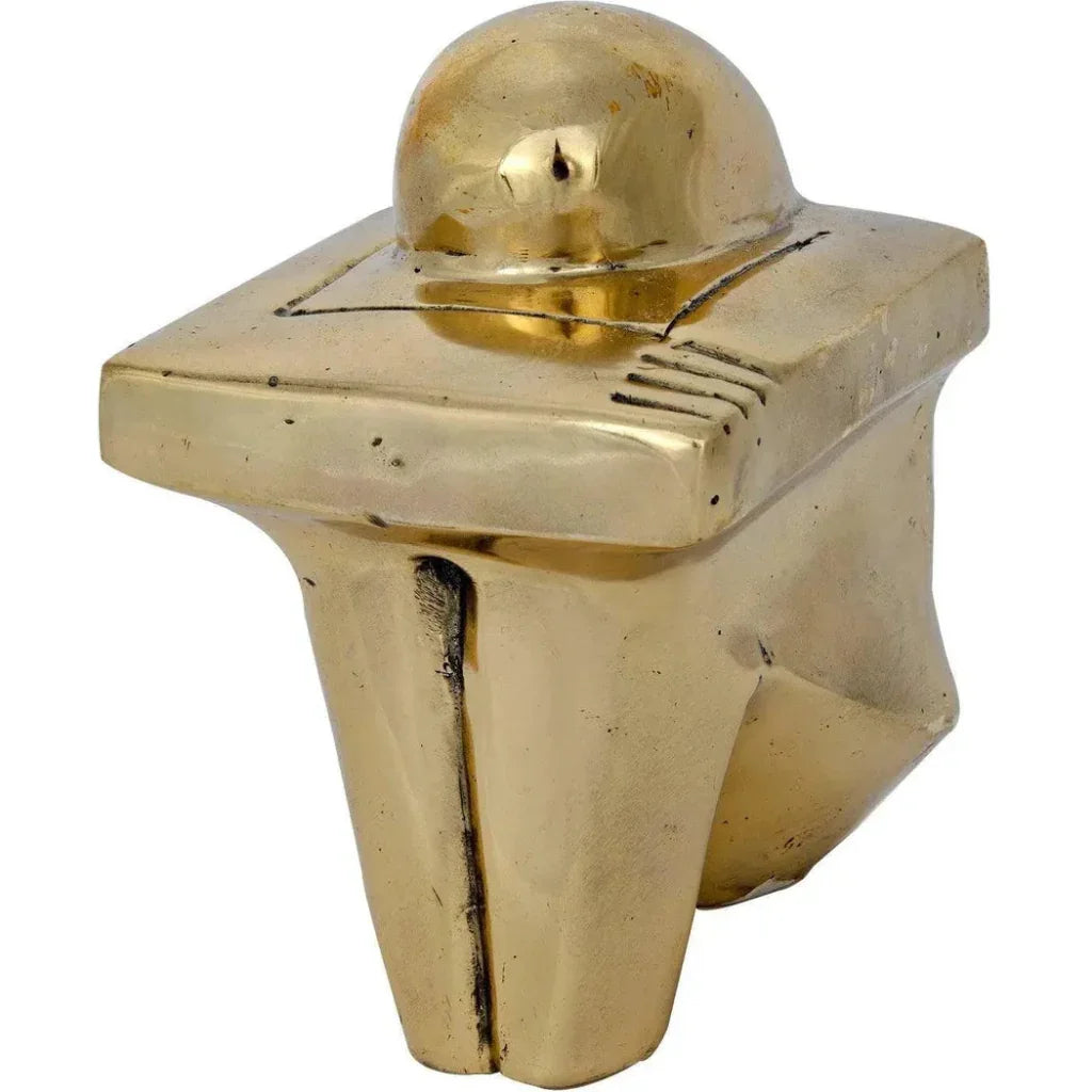 Maude Large Brass Sculpture - LOOMLAN - Noir - Statues & Sculptures