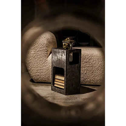 Maude Large Brass Sculpture - LOOMLAN - Noir - Statues & Sculptures