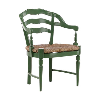 Maverick Hand Painted Wooden Arm Chair