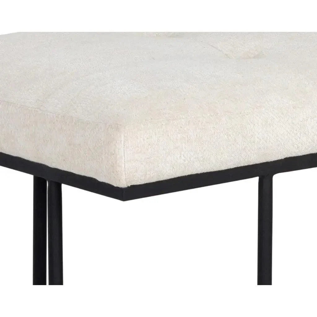 Maverick Leather Backless Bench - LOOMLAN - SUNPAN - Bedroom Benches
