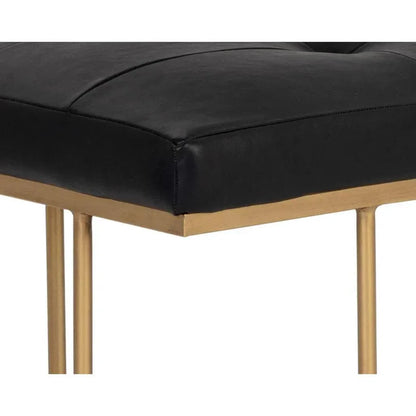 Maverick Leather Backless Bench - LOOMLAN - SUNPAN - Bedroom Benches