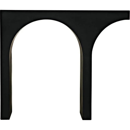 Maximus Console/Side Table, Black Steel - LOOMLAN - Noir - Side Tables