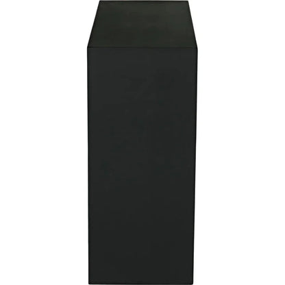 Maximus Console/Side Table, Black Steel - LOOMLAN - Noir - Side Tables