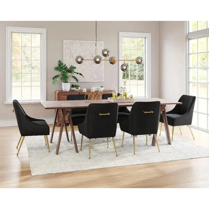 Maxine Performance Fabric Armless Dining Chair - LOOMLAN - Zuo Modern - Dining Chairs