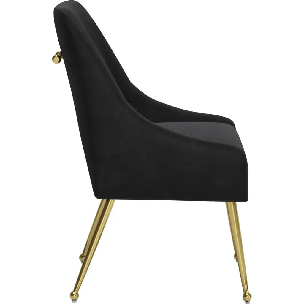 Maxine Performance Fabric Armless Dining Chair - LOOMLAN - Zuo Modern - Dining Chairs