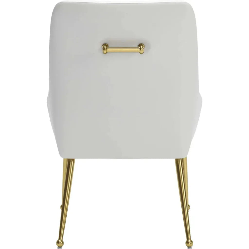 Maxine Performance Fabric Armless Dining Chair - LOOMLAN - Zuo Modern - Dining Chairs