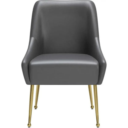 Maxine Performance Fabric Armless Dining Chair - LOOMLAN - Zuo Modern - Dining Chairs