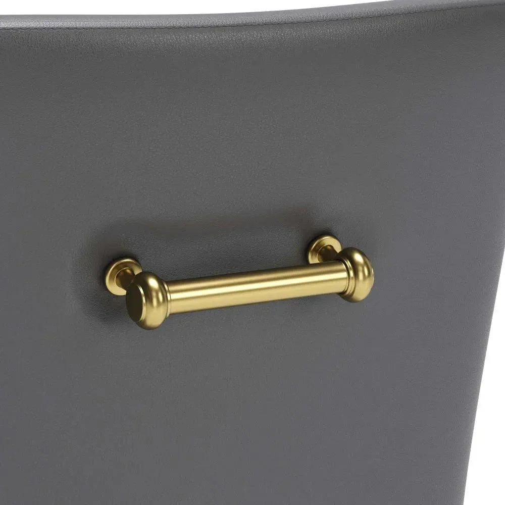 Maxine Performance Fabric Armless Dining Chair - LOOMLAN - Zuo Modern - Dining Chairs