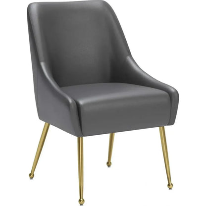 Maxine Performance Fabric Armless Dining Chair - LOOMLAN - Zuo Modern - Dining Chairs