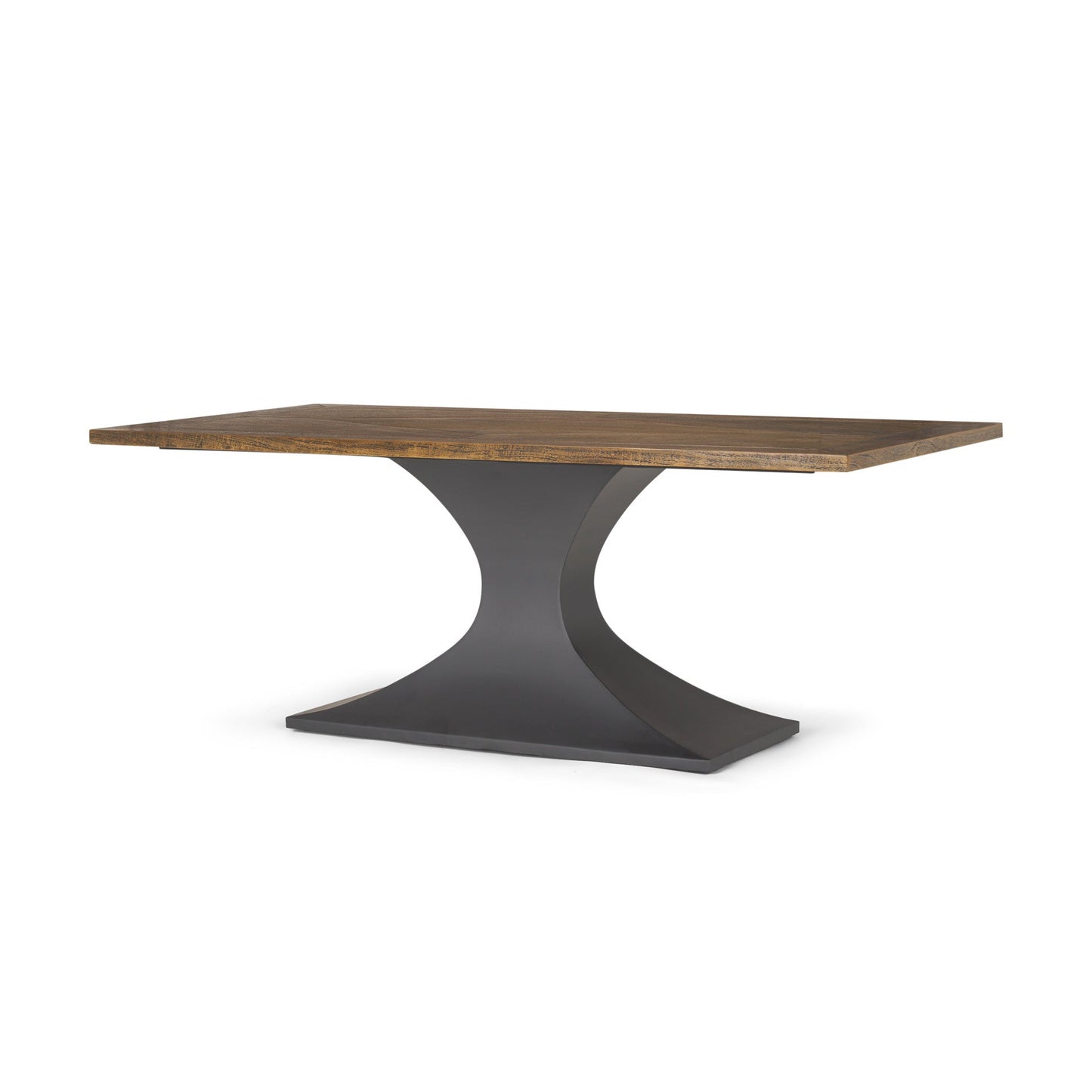 Maxton Solid Wood Top Dining Table-Dining Tables-Mercana-LOOMLAN