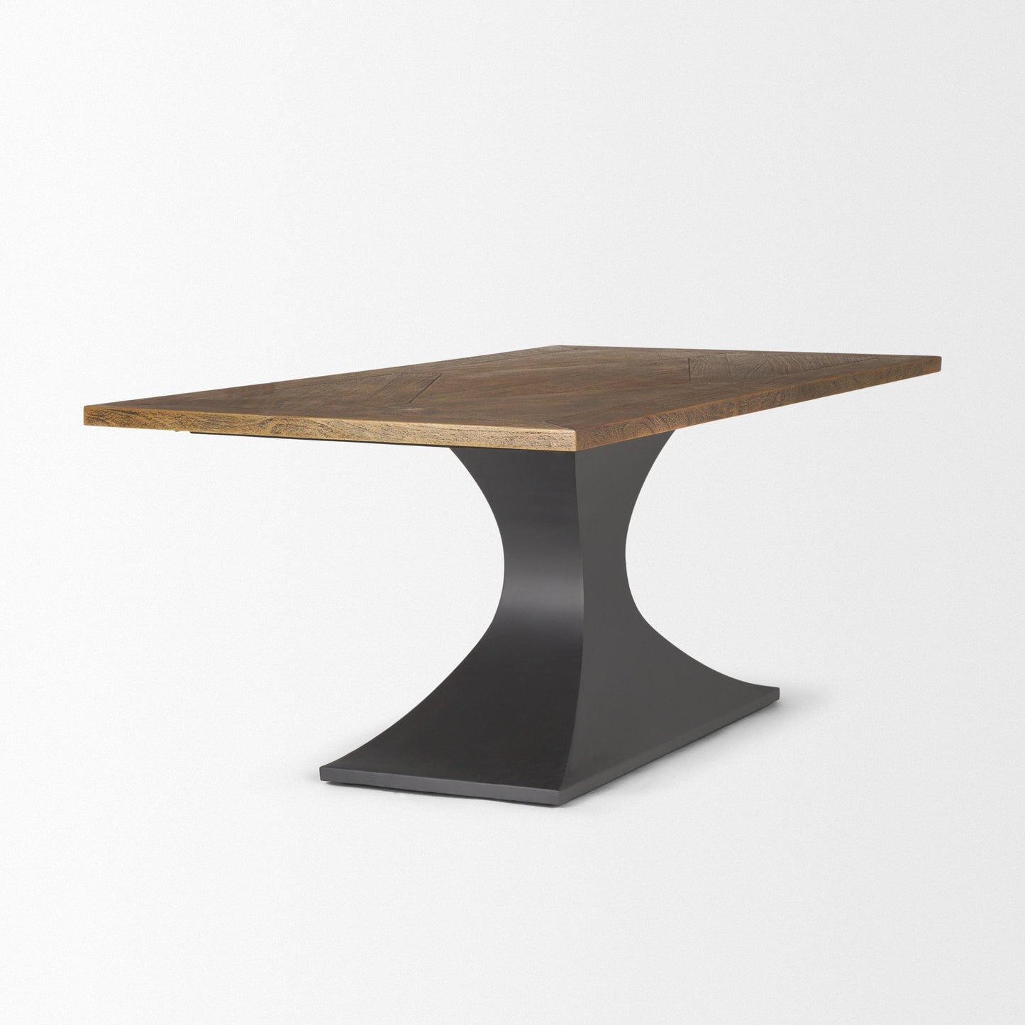 Maxton Solid Wood Top Dining Table-Dining Tables-Mercana-LOOMLAN