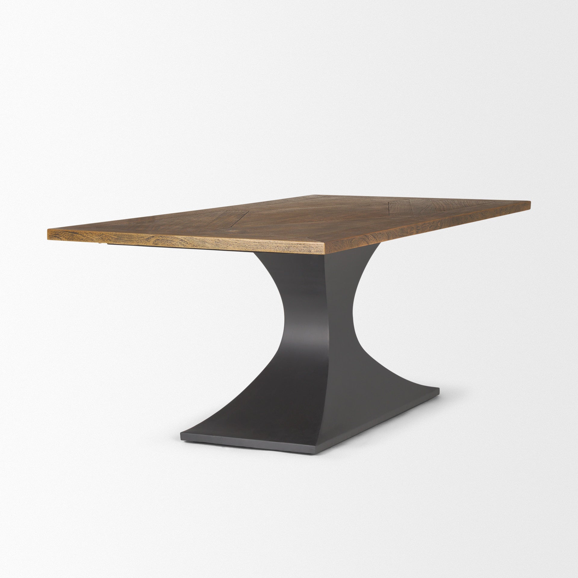 Maxton Solid Wood Top Dining Table-Dining Tables-Mercana-LOOMLAN