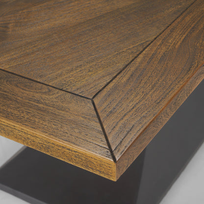 Maxton Solid Wood Top Dining Table-Dining Tables-Mercana-LOOMLAN