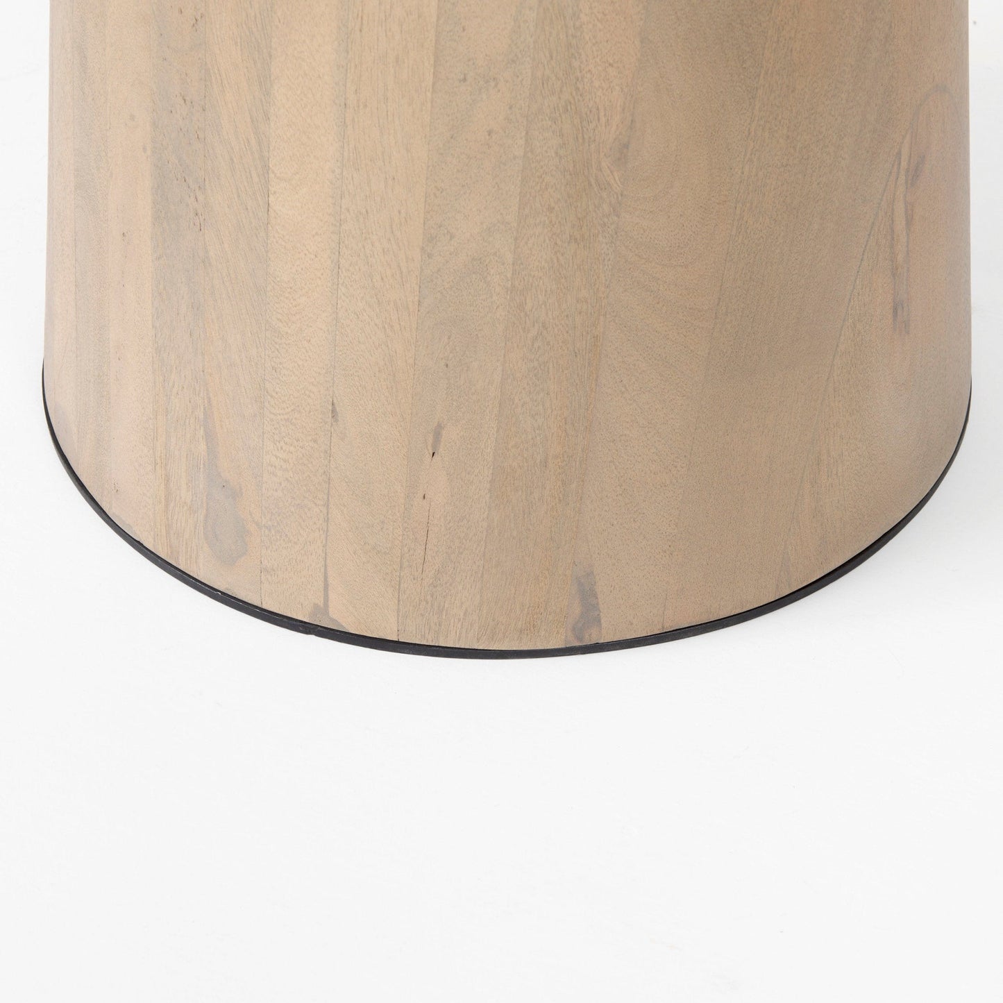 Maxwell White Marble Top Round Dining Table-Dining Tables-Mercana-LOOMLAN